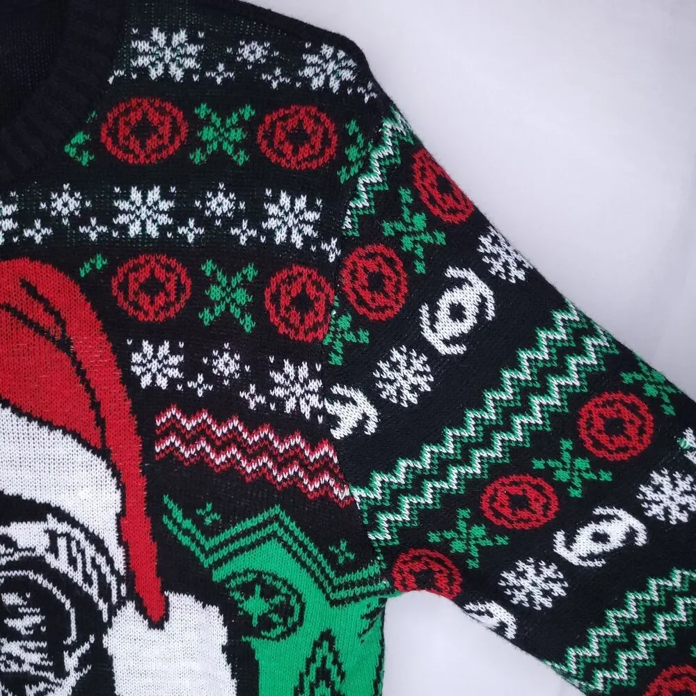 Darth Vader Christmas Sweater Mens Large Merry Sithmas